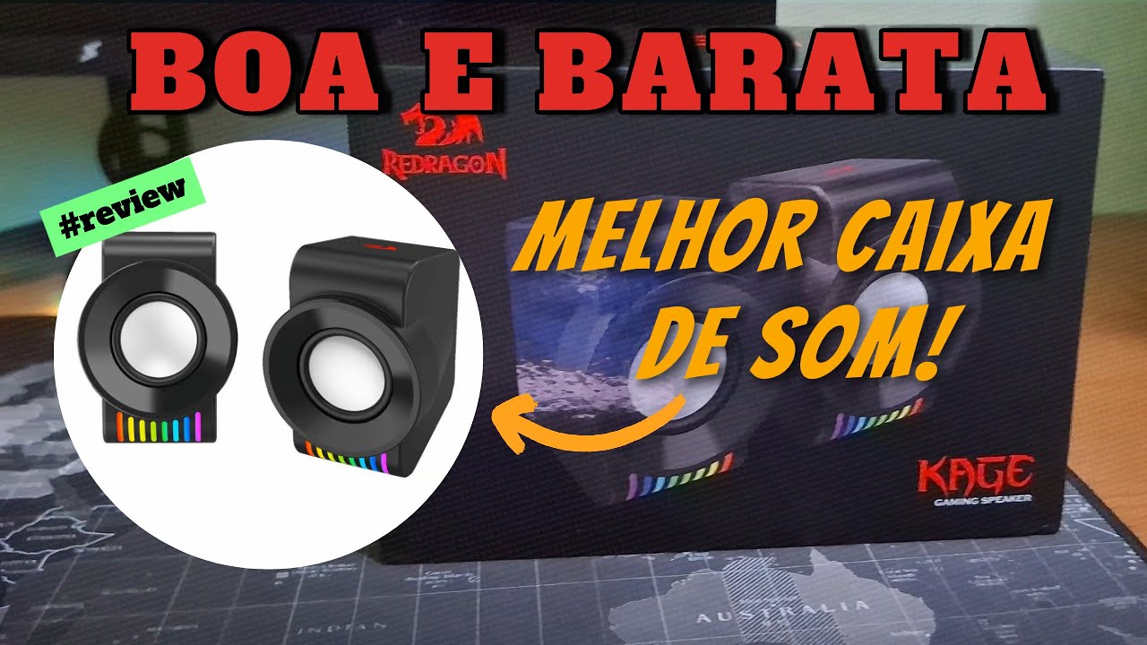 Review da caixinha Redragon GS514 - RUZAFA
