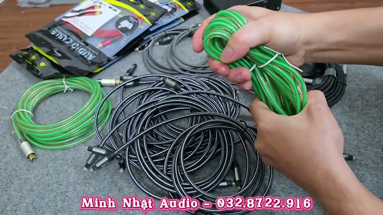 Dây Quang Optical Bãi Châu Âu – Truyền Tín Hiệu Sạch, Âm Chi Tiết Bất Ngờ !