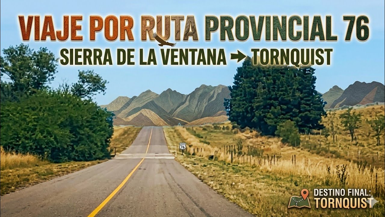 Ruta provincial N°76 hacia sierra de la ventana ---- torquinst. Reserva provincial E. Torquinst.