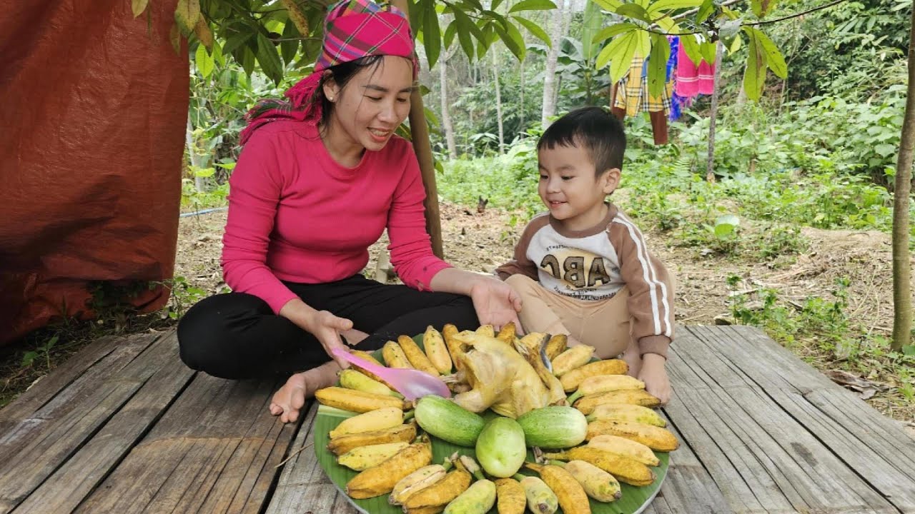 The daily life of a mother in the countryside | Tin's daily life