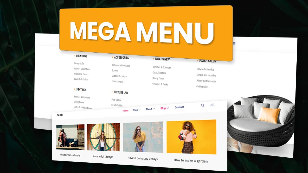 Создайте МЕГА-меню Wordpress с Elementor БЕСПЛАТНО и без лишних трат