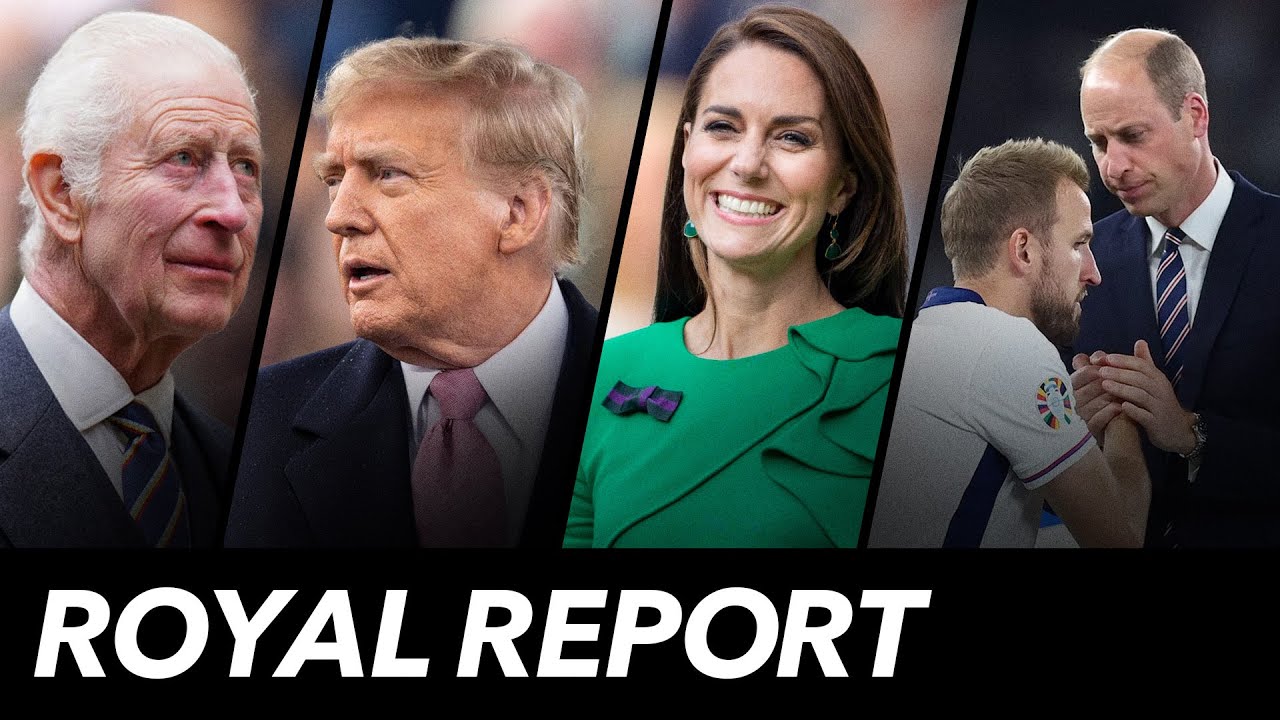 King Charles' Itinerary, Catherine's Second Appearance, Donald Trump and Euro Finals | ROYAL REPORT