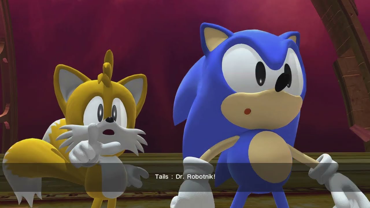 SONIC X SHADOW GENERATIONS my run - all acts, end boss & ending - part 2