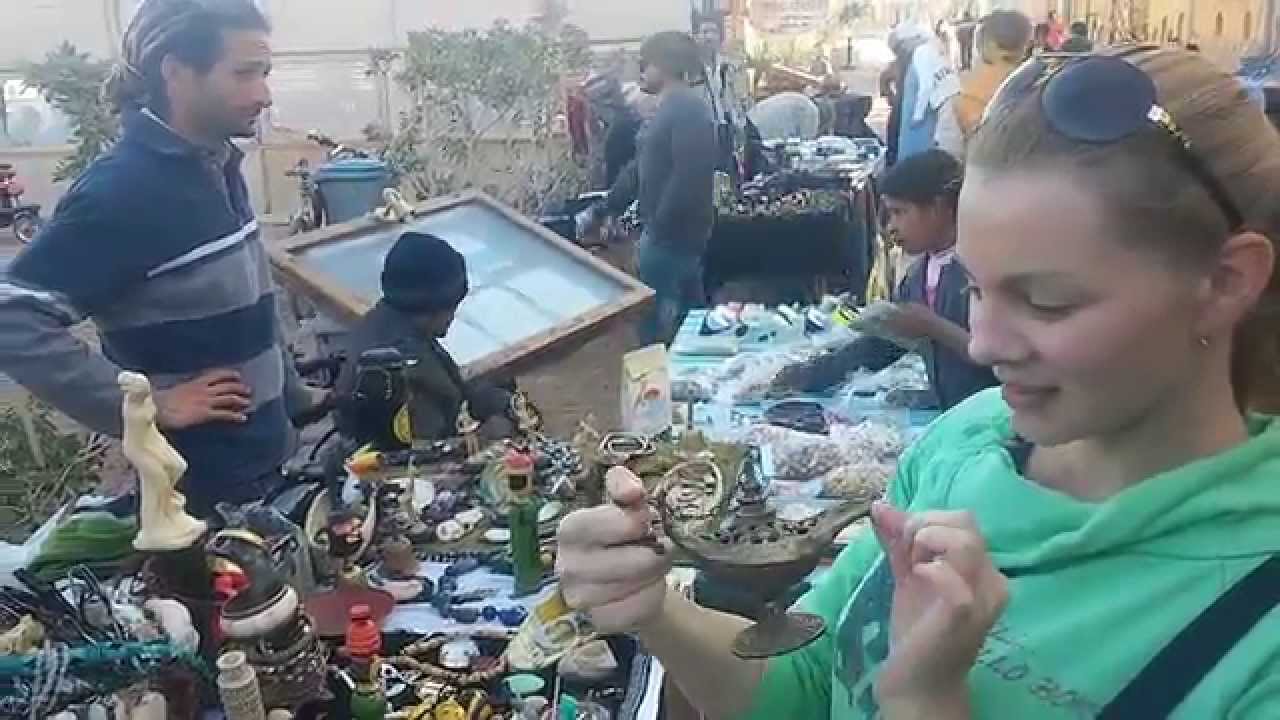 FLEA MARKET in DAHAB EGYPT / Блошинный пятничный рынок в Дахабе Египет