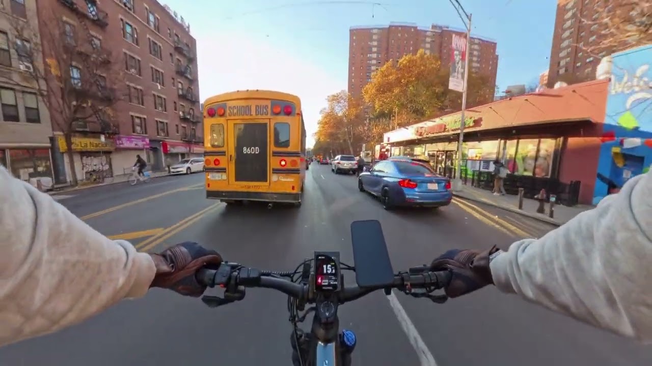 NYC POV Hudson Greenway Test Ride - Summit 2024 11 08