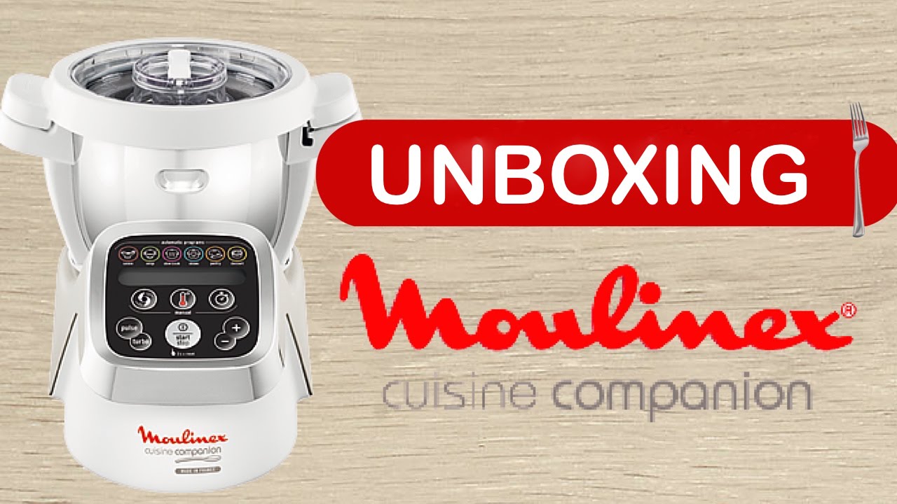 UNBOXING MOULINEX CUISINE COMPANION Ita