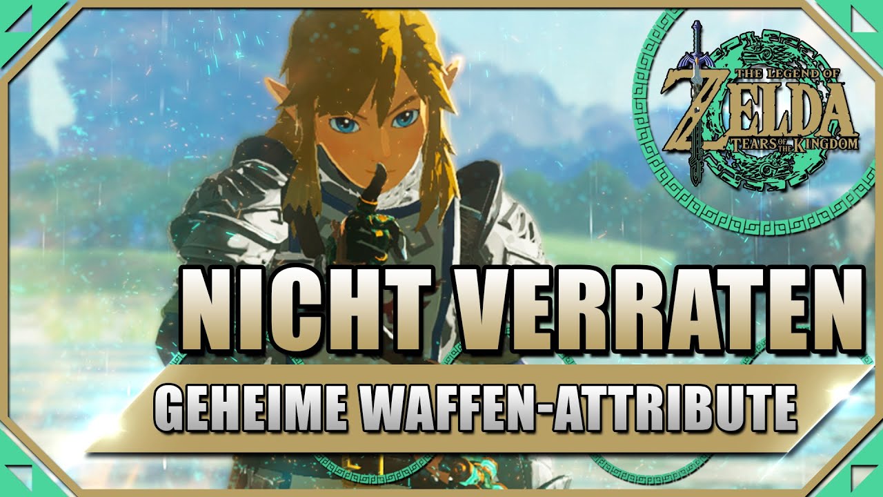 Diese GEHEIMEN WAFFEN EIGENSCHAFTEN musst du JETZT KENNEN in Zelda Tears of the Kingdom!