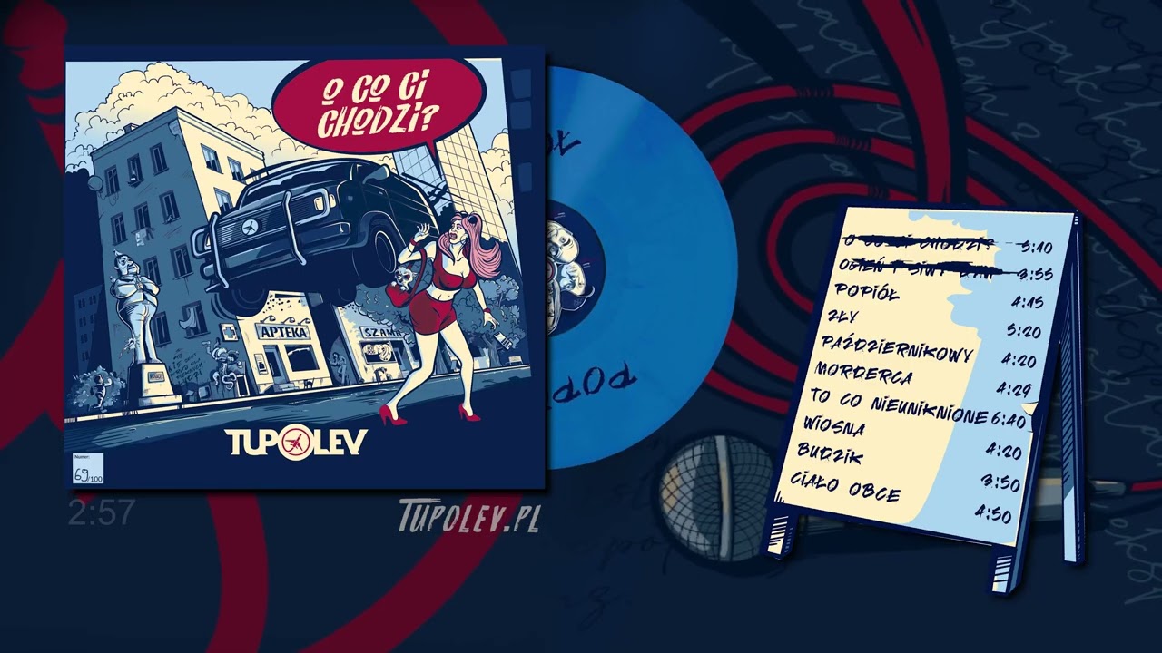 TUPOLEV - O CO CI CHODZI? (2025) (CAŁY ALBUM OFICJALNY ODSŁUCH)