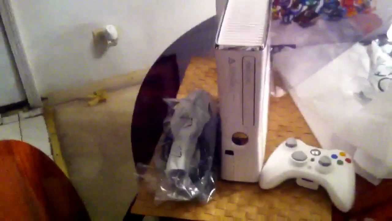 Xbox 360 slim white black friday unboxing