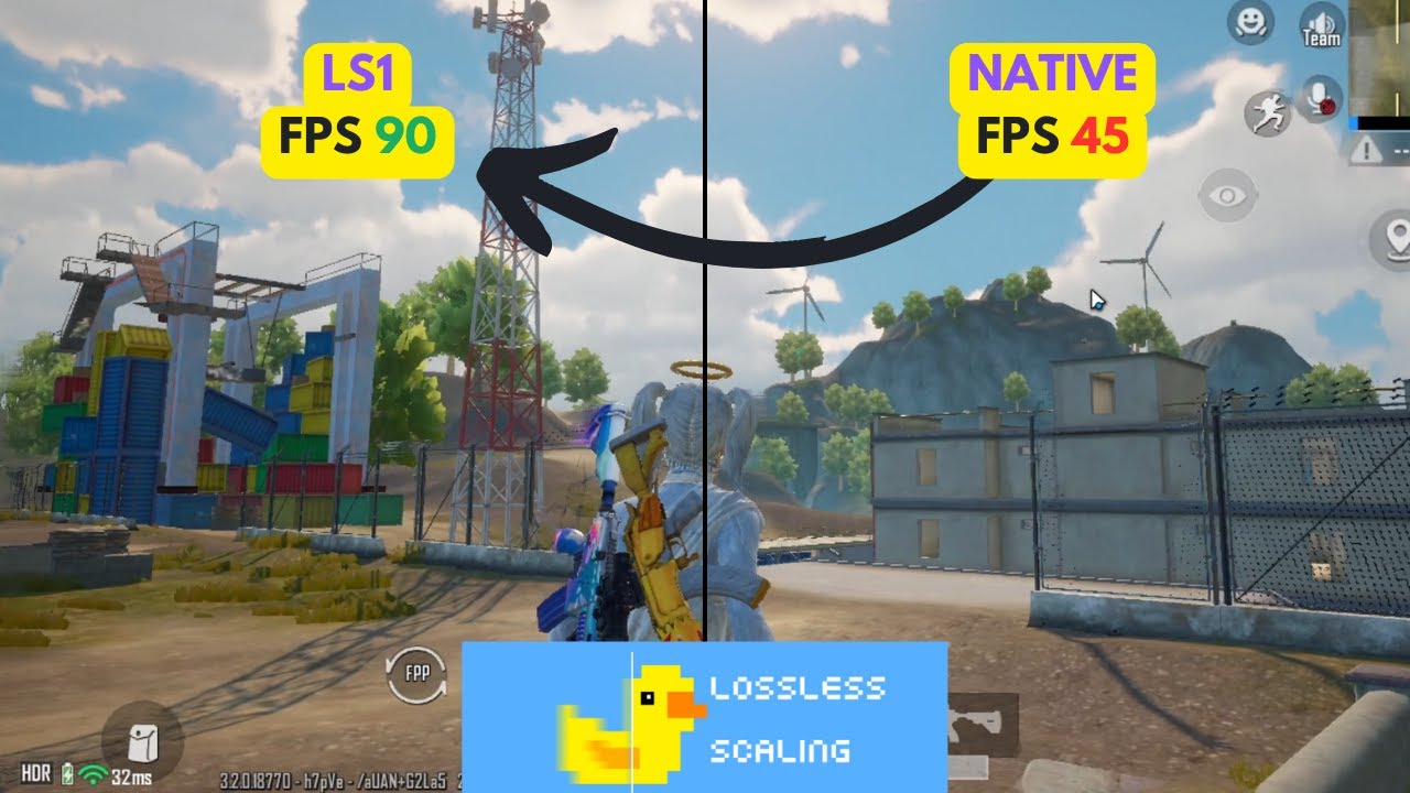 Double Your FPS! Lossless Scaling Update Tested with BGMI Emulator Gameplay | Lag-Free Experience