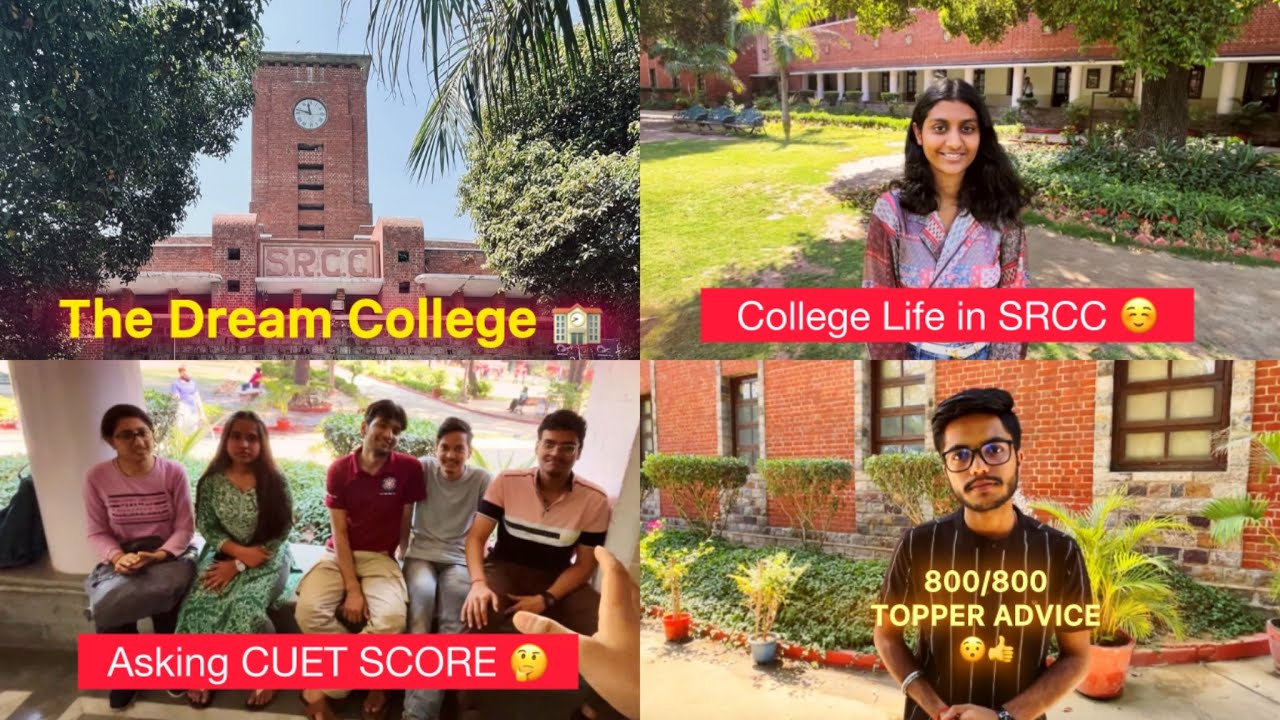 Asking CUET Score In SRCC College || Shri Ram College of Commerce Delhi University 😯❤️