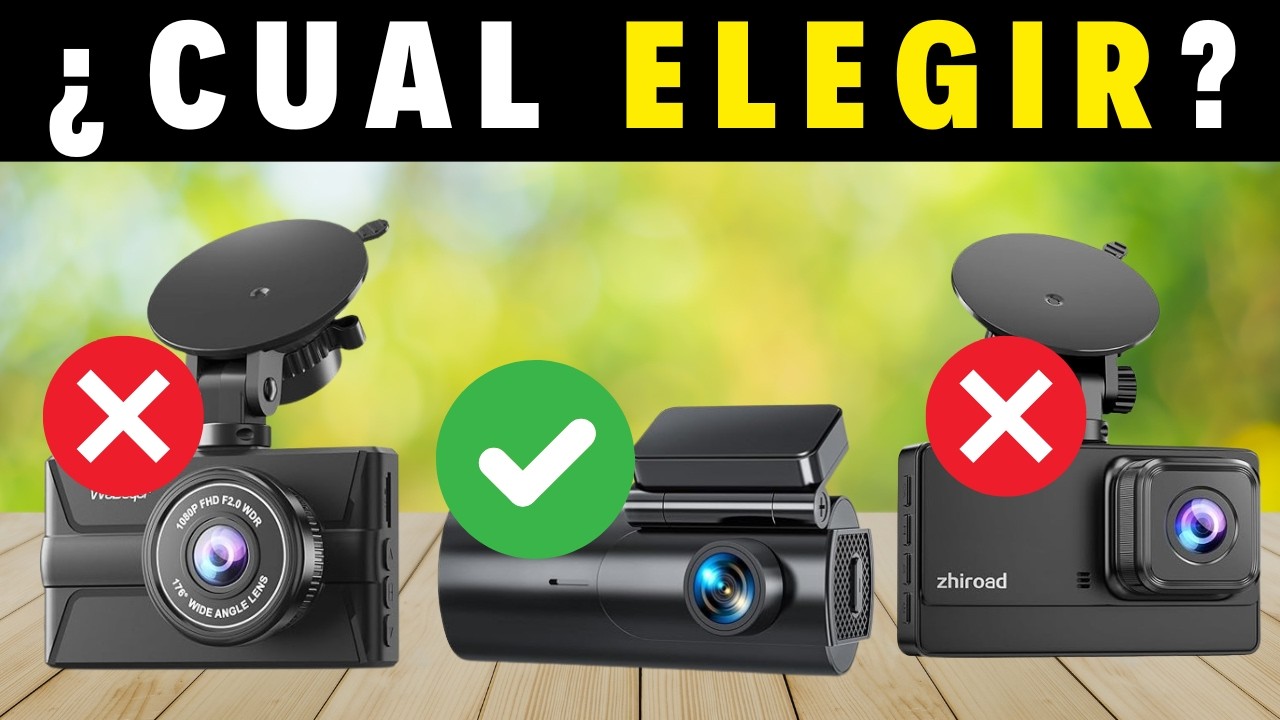 👉 Las 7 mejores CAMARAS de SEGURIDAD para coches CALIDAD PRECIO 2025 | Camaras Para Coche Baratas