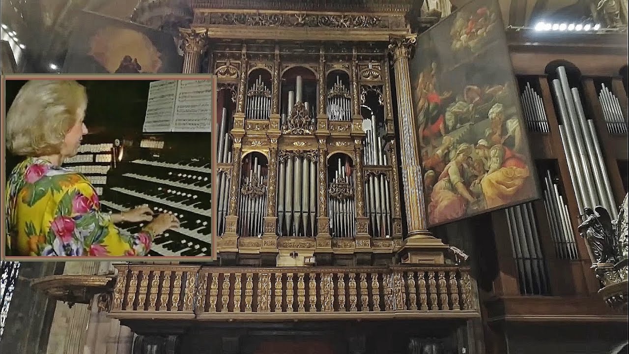 Gigout | TOCCATA in B MINOR | Diane Bish at the Cathedral of Milan, Italy