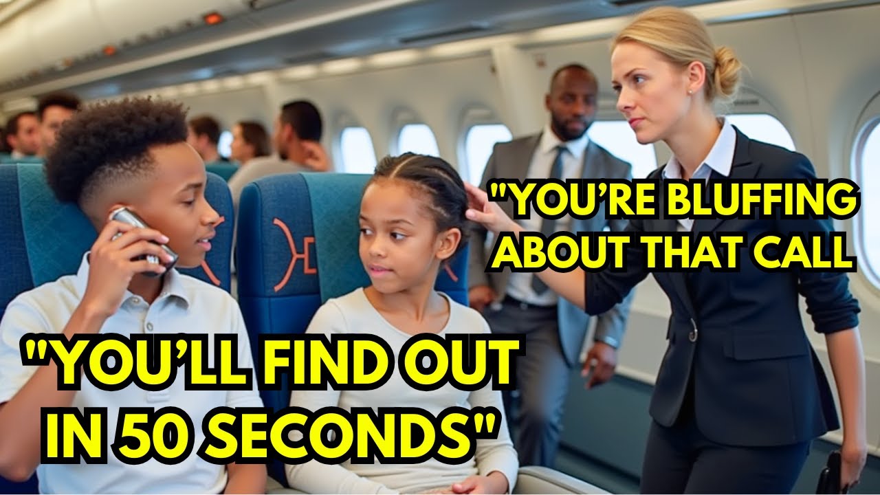 Flight Attendant Shouts at Black Siblings —Then Their Call Changed Everything | telltales