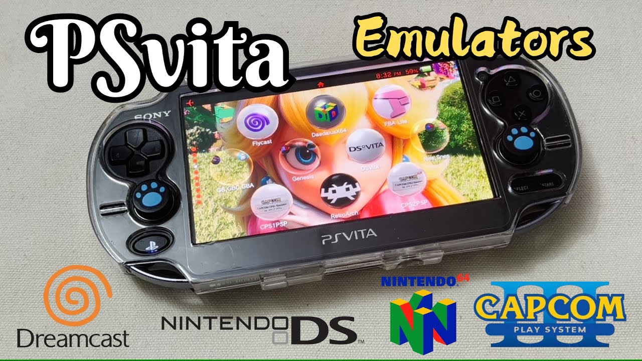 Emulators on Modded PS vita in 2024
