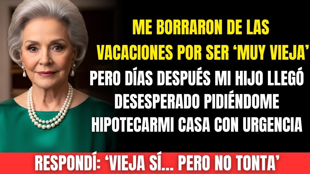 Me Dijeron Que No Viajara Porque ‘Era Muy Vieja’… Me Reí al Escuchar Mi Nombre en Pasajeros VIP