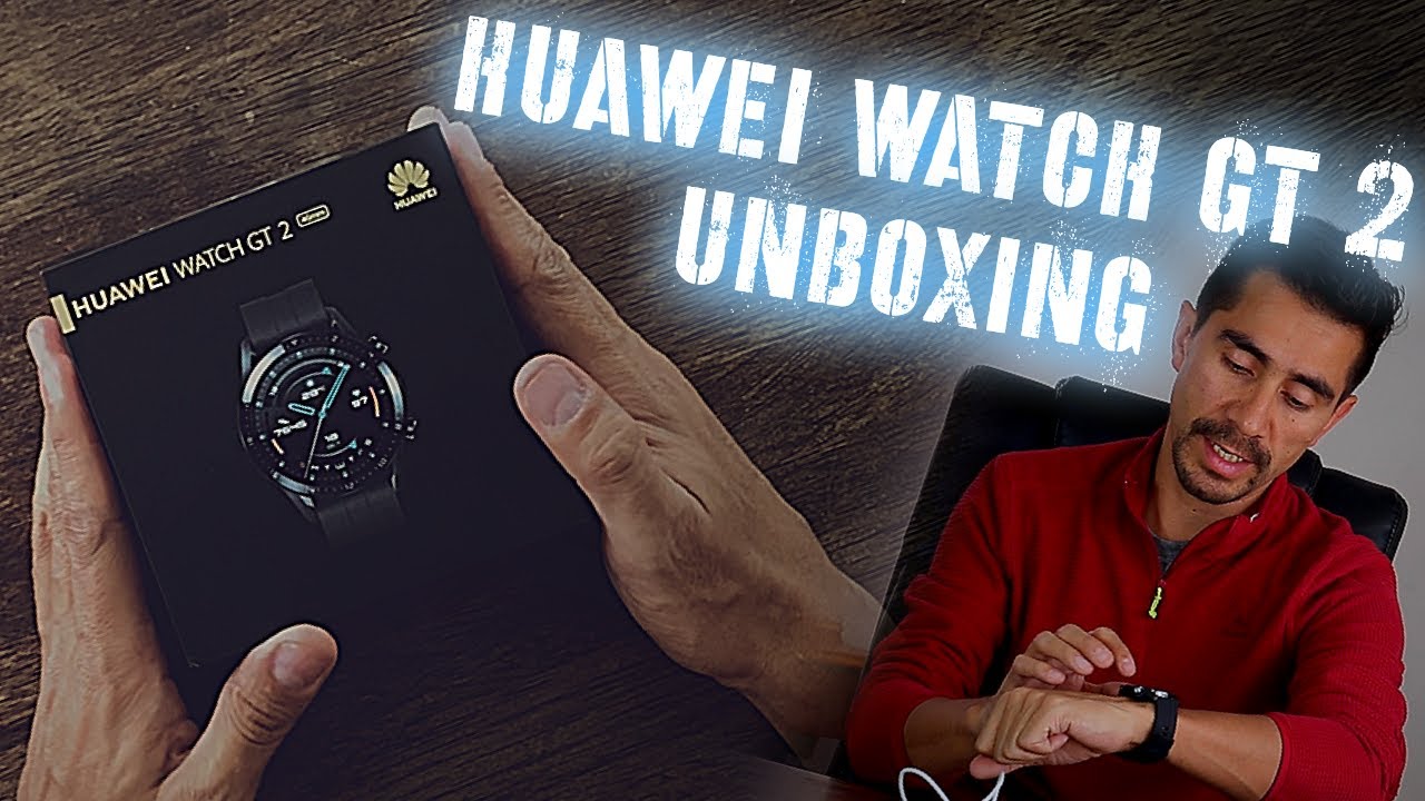 HUAWEI WATCH GT 2 en acción con UNBOXING y primera CONFIGURACIÓN