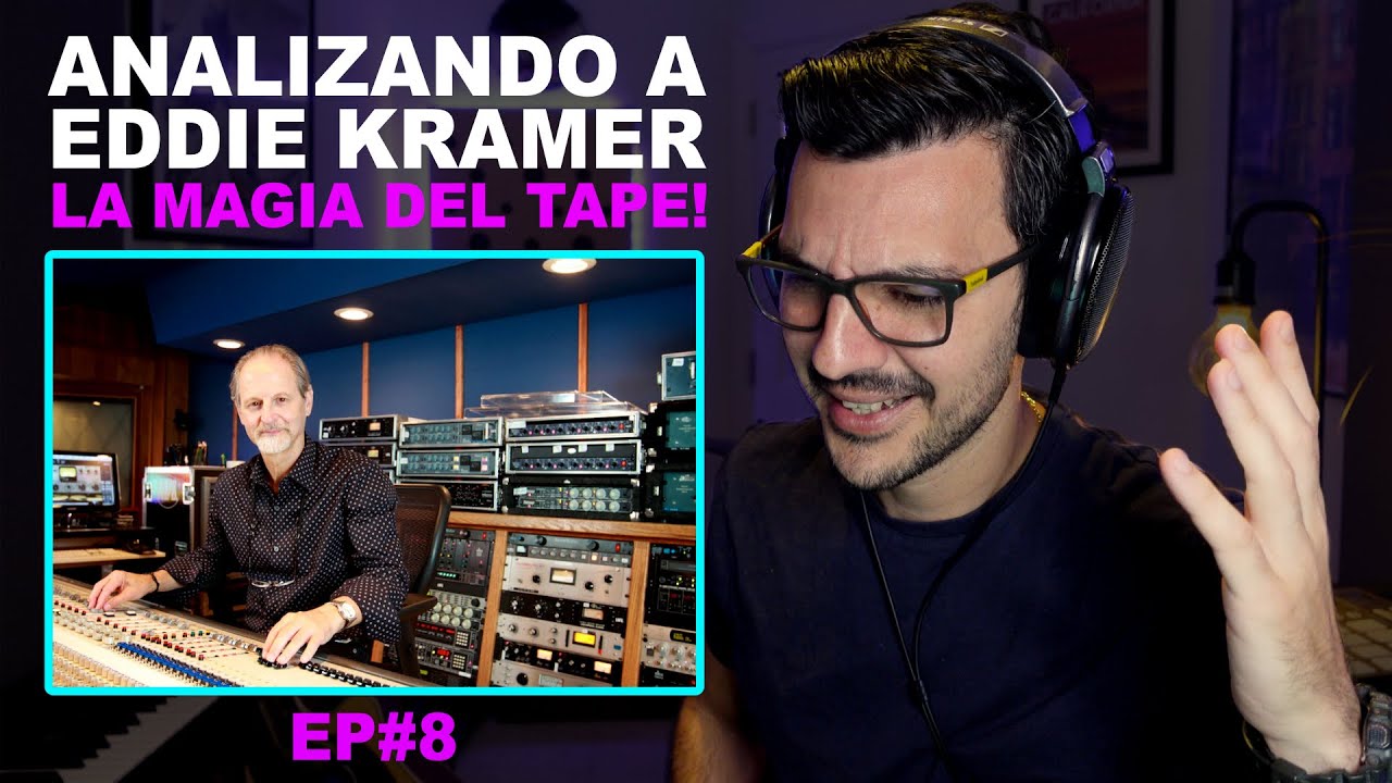 Técnicas de Mezcla de  EDDIE KRAMER |  Tape Delay y Tape Echo usando maquinas de cinta y más!