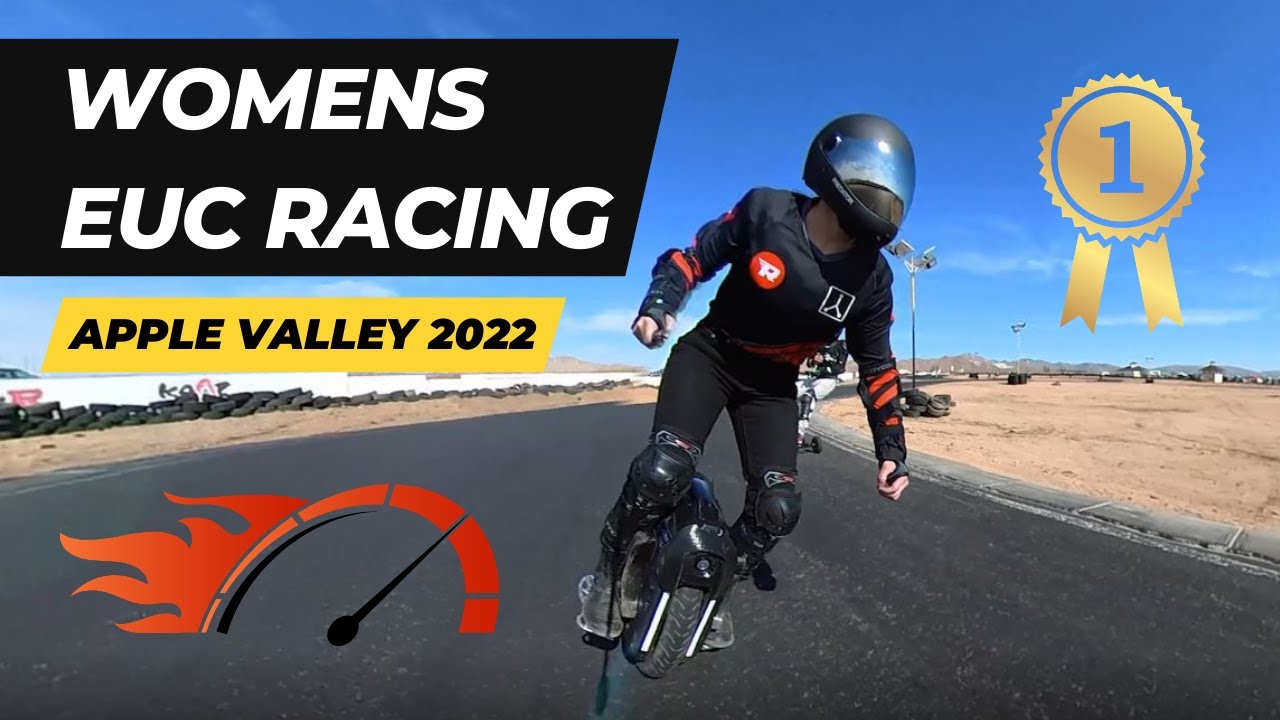 Womens EUC Racing!  Apple Valley 2022