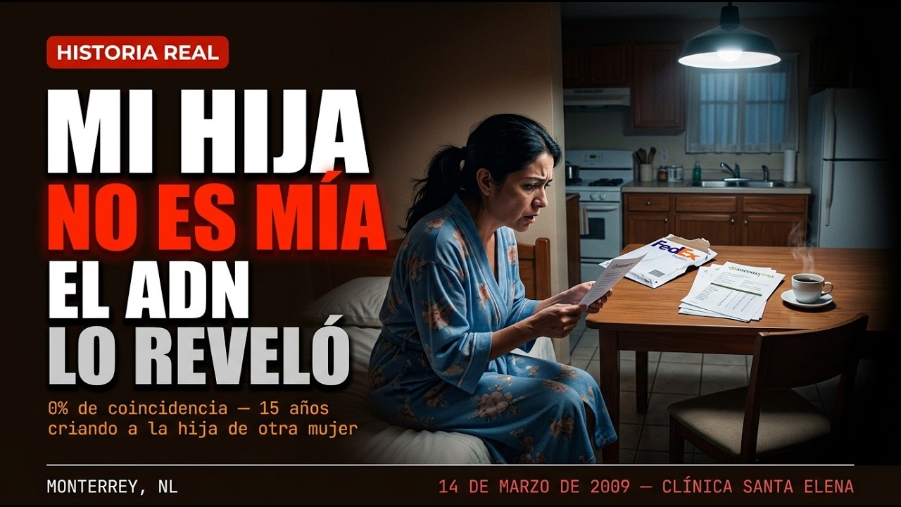 «Mi hija nunca fue mía. Una mujer rica lo planeó todo desde el día en que se fue la luz en 1997».