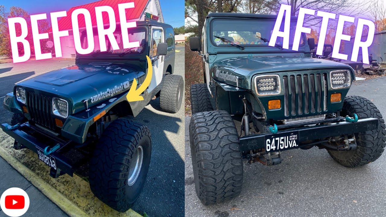 BEST Fender Modification for a JEEP!