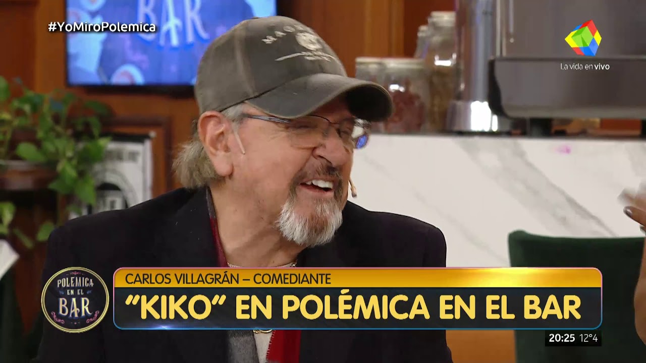 Carlos "Kiko" Villagrán dio detalles de su pelea con Chespirito en Polémica en el Bar