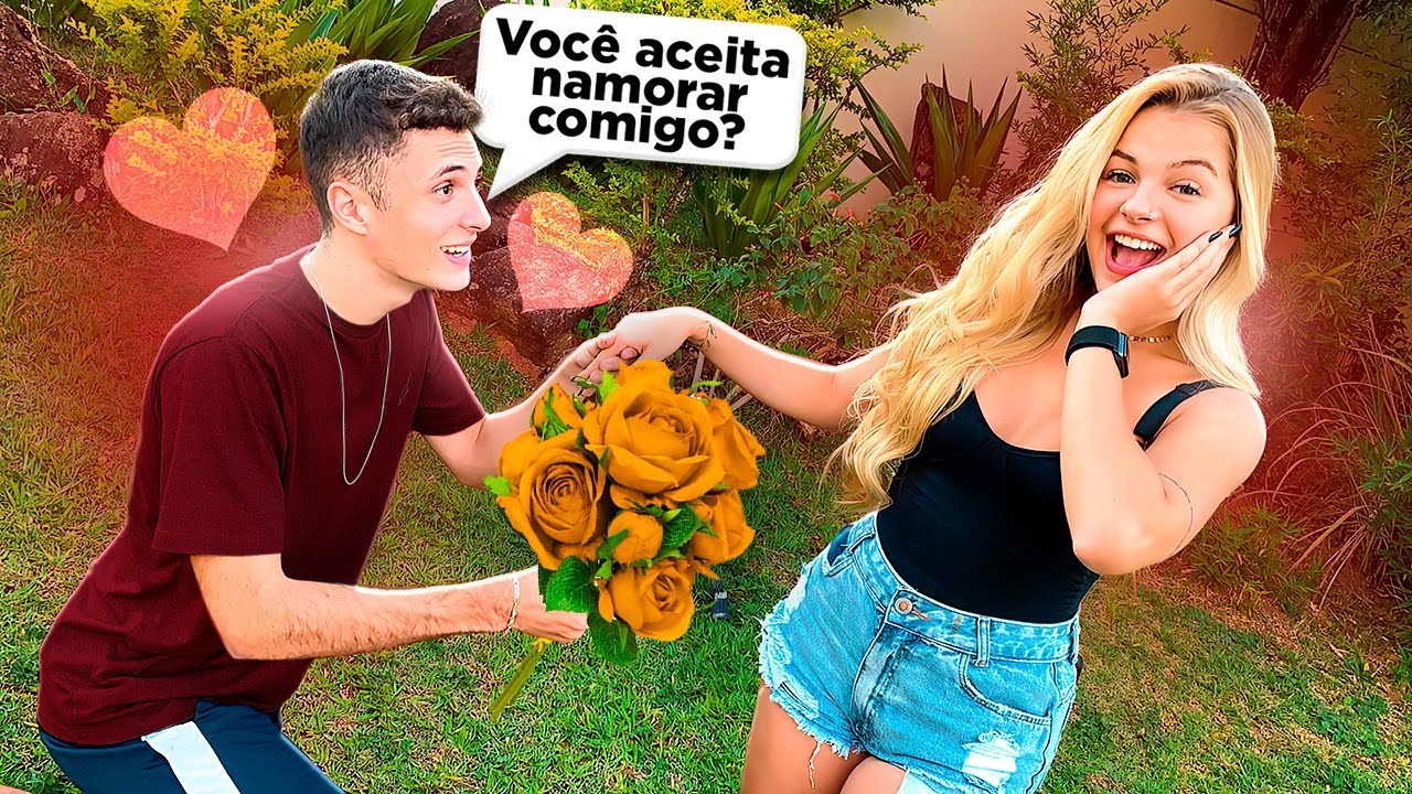 PEDI A MINHA CRUSH EM NAMORO? (feat. Jade Sales)