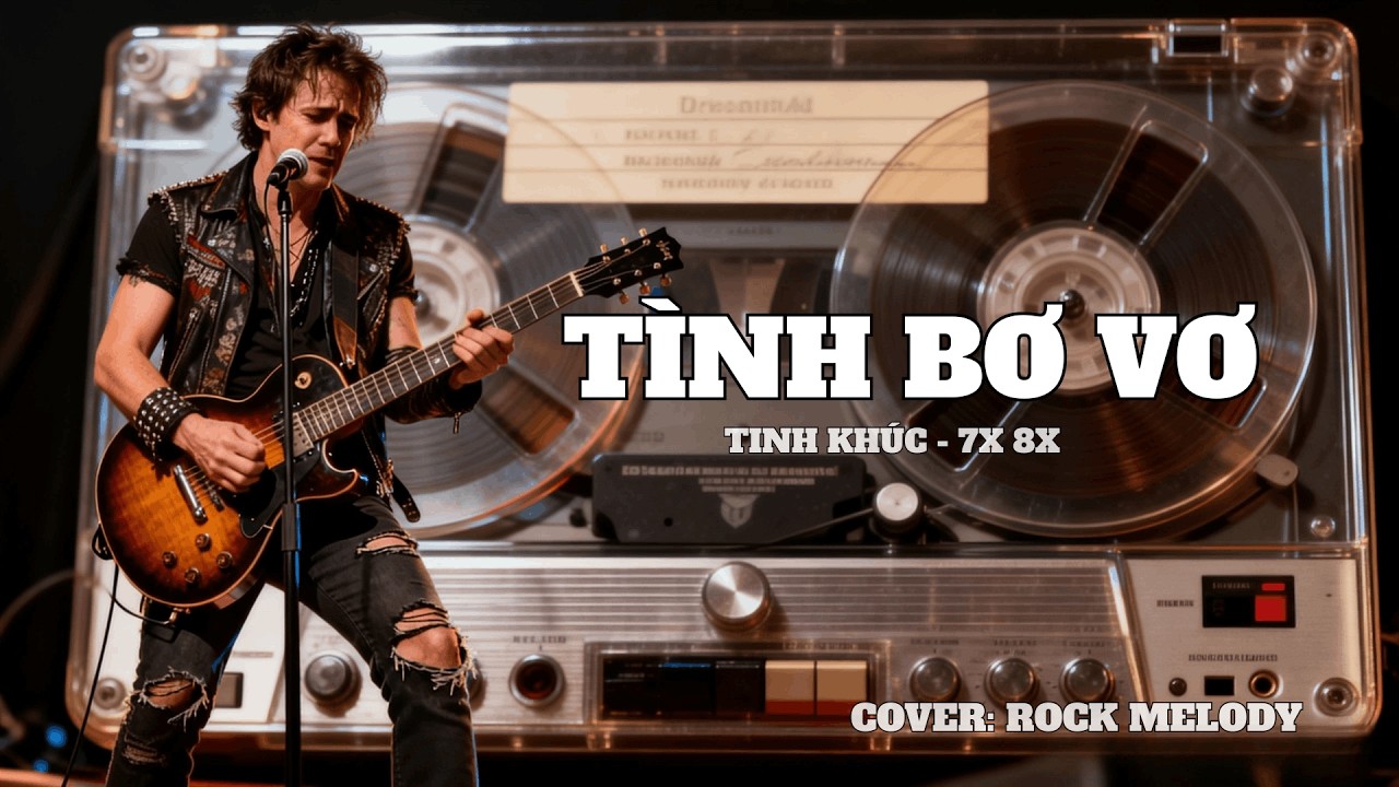 TÌNH BƠ VƠ - Tình khúc bất hủ - Lam Phương 7x 8x | Rock Ballad – Emotional Version |ROCK MELODY