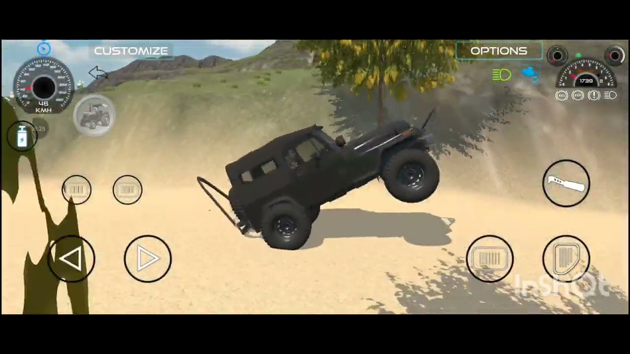 Indian bike simulator 3d driving Thar 2 #gaming #games 