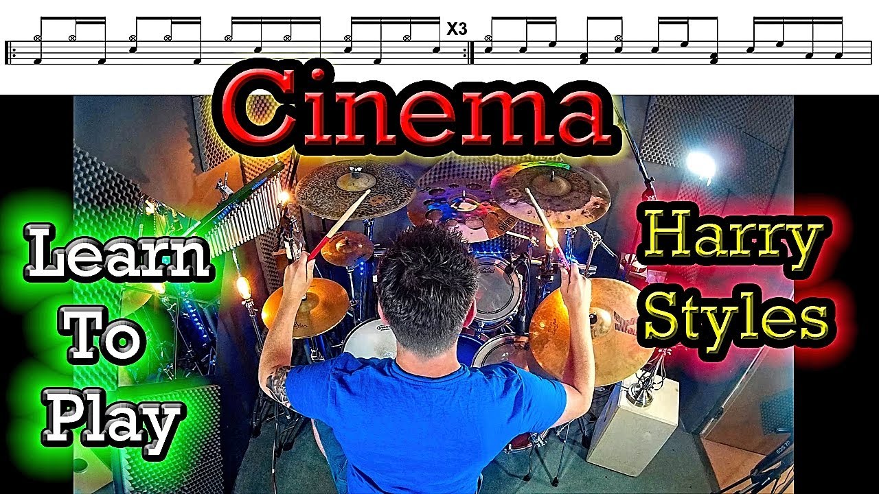 How To Play Harry Styles Cinema Drum Tutorial Lesson