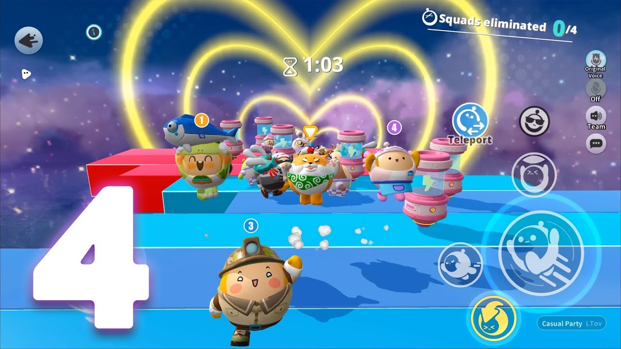 Eggy Party: Trendy Party Gameplay ( iOS, Android ) Mobile Game Walkthrough 4
