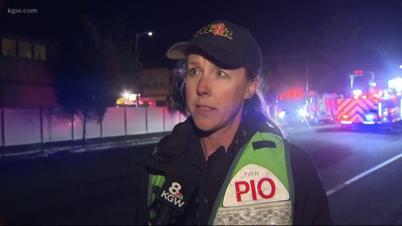 Crews knock down gas meter fire in Aloha