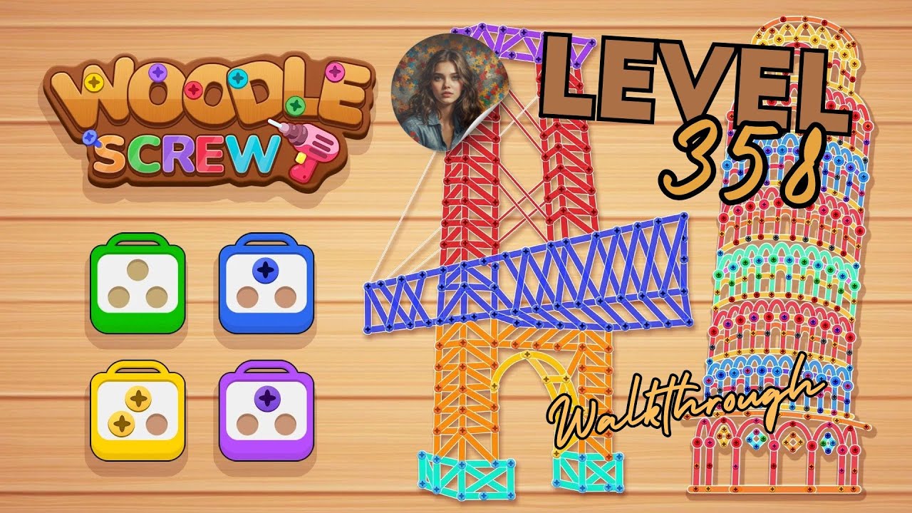 Woodle Screw Jam: Nuts & Bolts Level 358