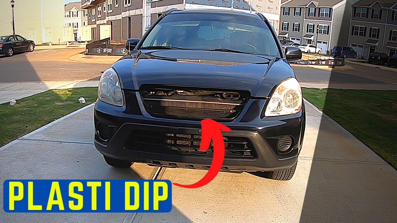 DIY: 2005-2005 Honda CRV Grill Removal & Dip!