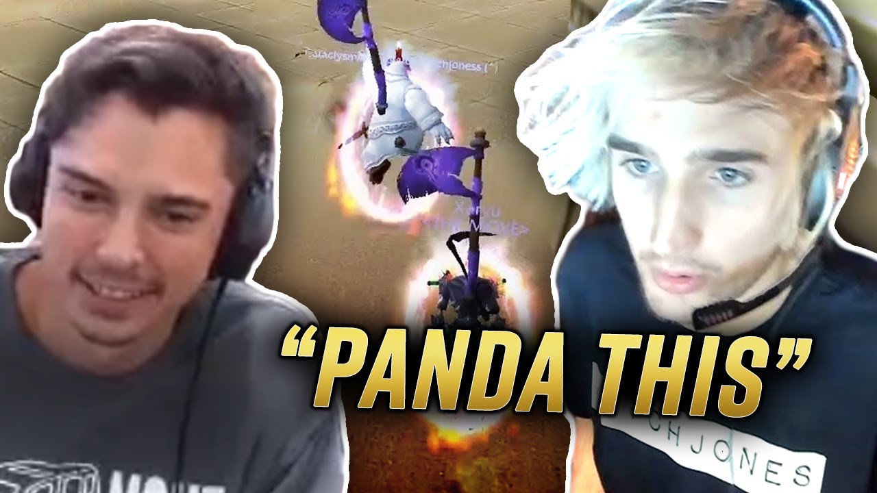 PANDA THIS?! XARYU AND MITCHJONES QUEUE AS DOUBLE FIRE MAGE!
