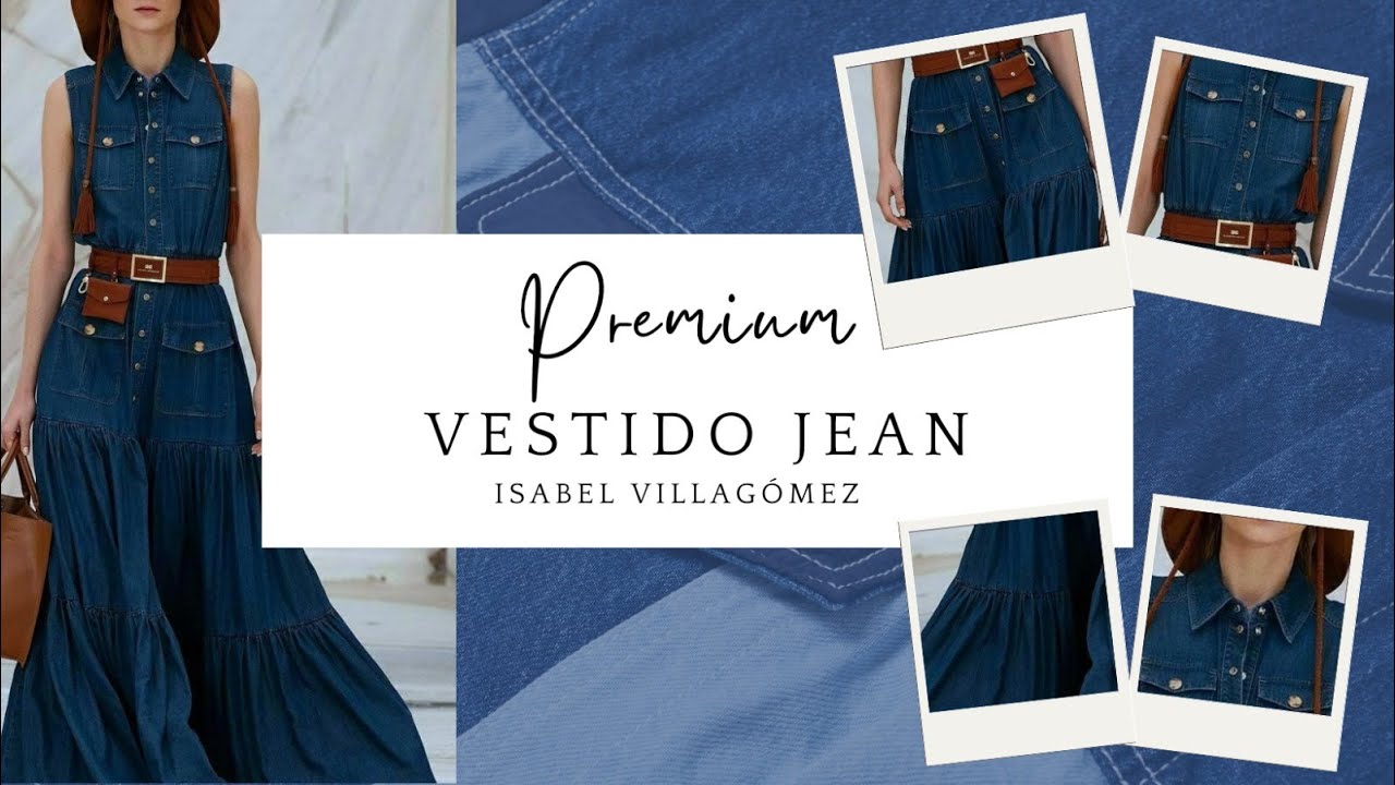 VESTIDO JEANS #1 - ISABEL VILLAGÓMEZ