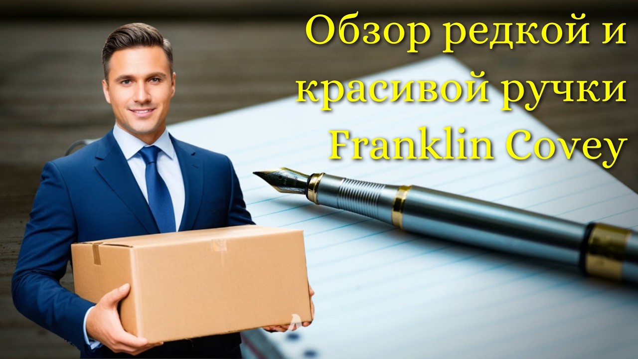 Обзор моей редкой и красивой ручки Franklin Covey