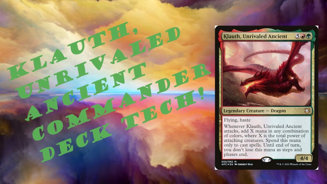 Klauth, Unrivaled Ancient Deck Tech!
