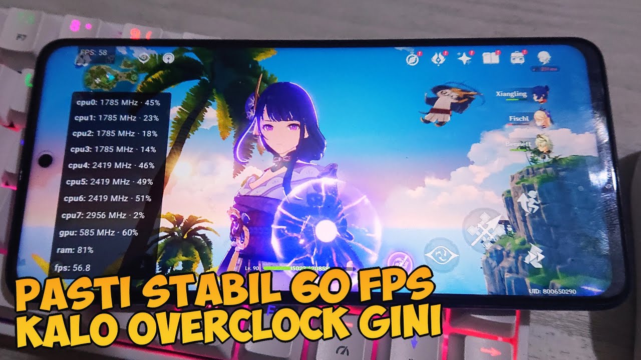 HP Gaming Wajib Punya Fitur Ini, Atur Manual CPU, GPU & Overclock Sekali Klik Genshin Impact 60FPS