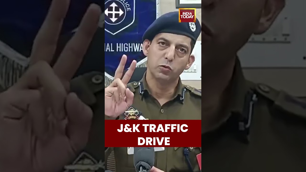 J&K's Traffic Crackdown: 41,000 Chalans Issued | India Today