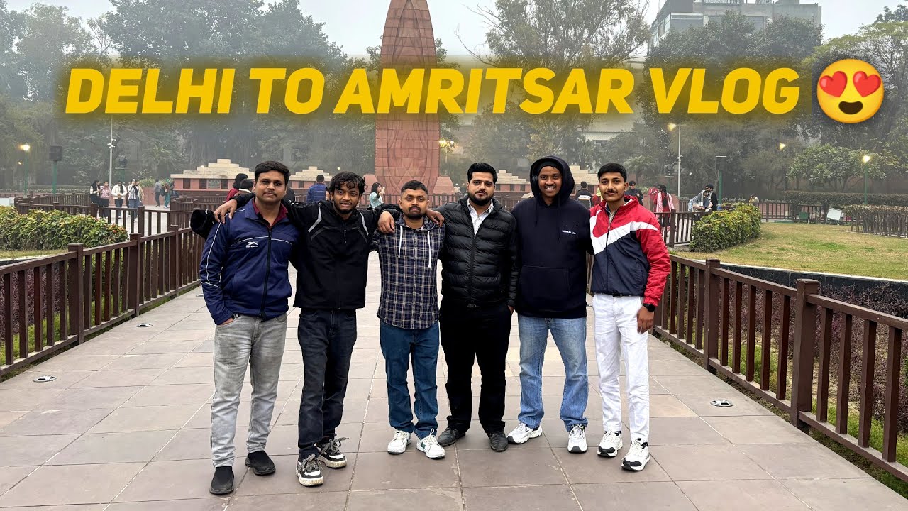 DELHI TO AMRITSAR VLOG | FIRST TIME SEEING GOLDEN TEMPLE REACTION😱❤️