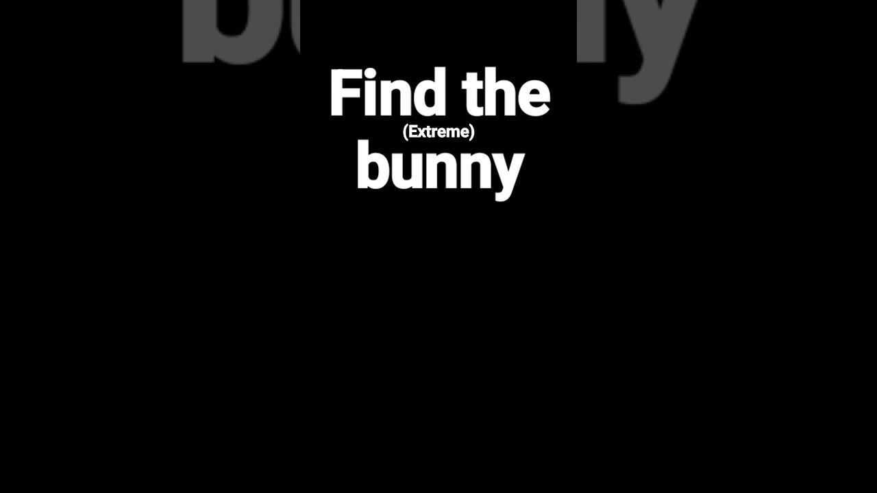 Find the bunny