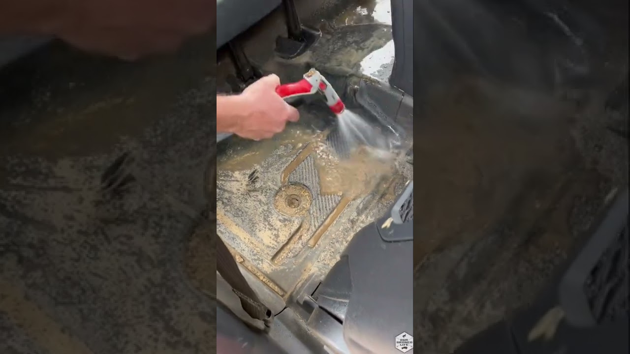 Ford Bronco Wash Out Floor & Drain Plug Demo | Our Bronco Life
