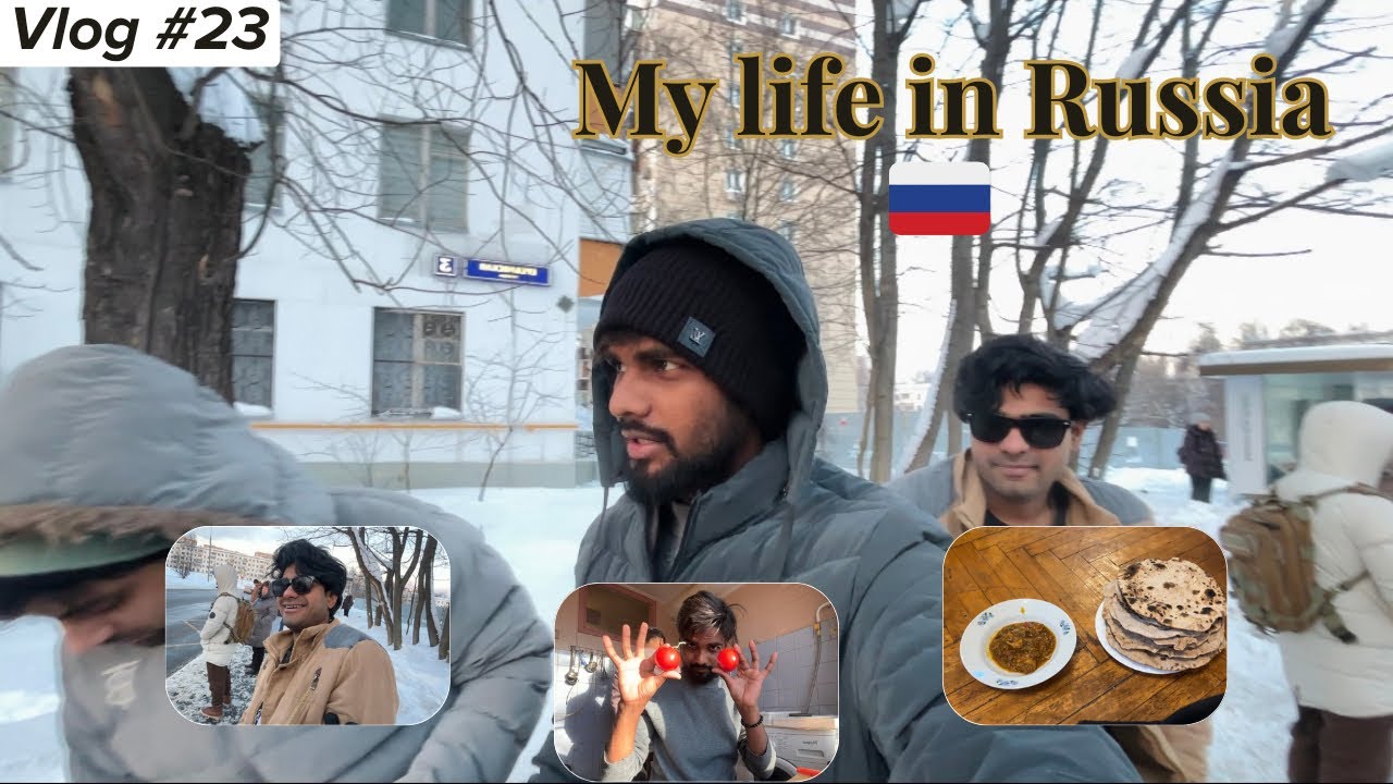 First Time I Cooked Food 🍛 in Russia 🇷🇺 