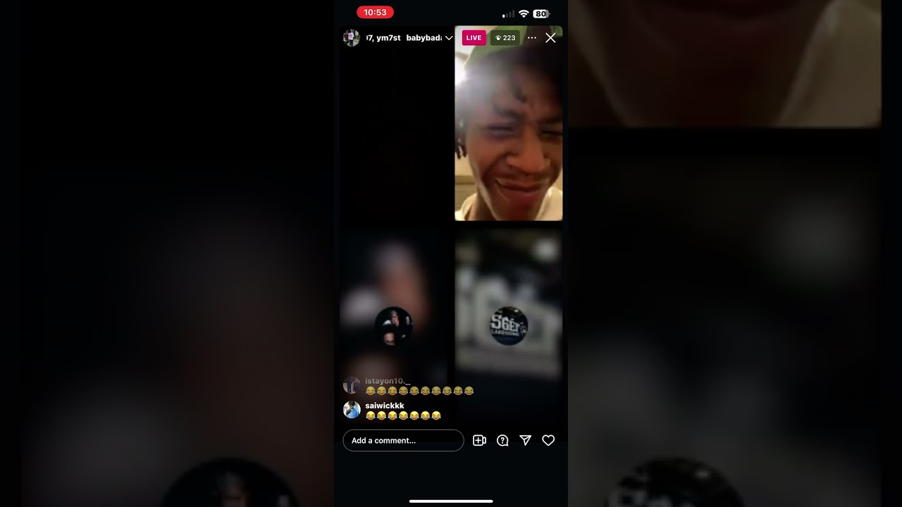kapgeez & lk (senders) on live arguing w opps (7st/7yzz)
