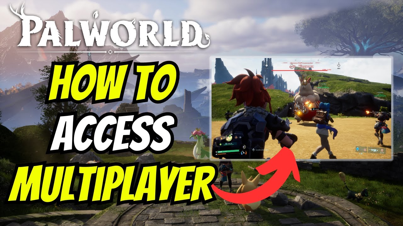 How To Access Multiplayer In Palworld