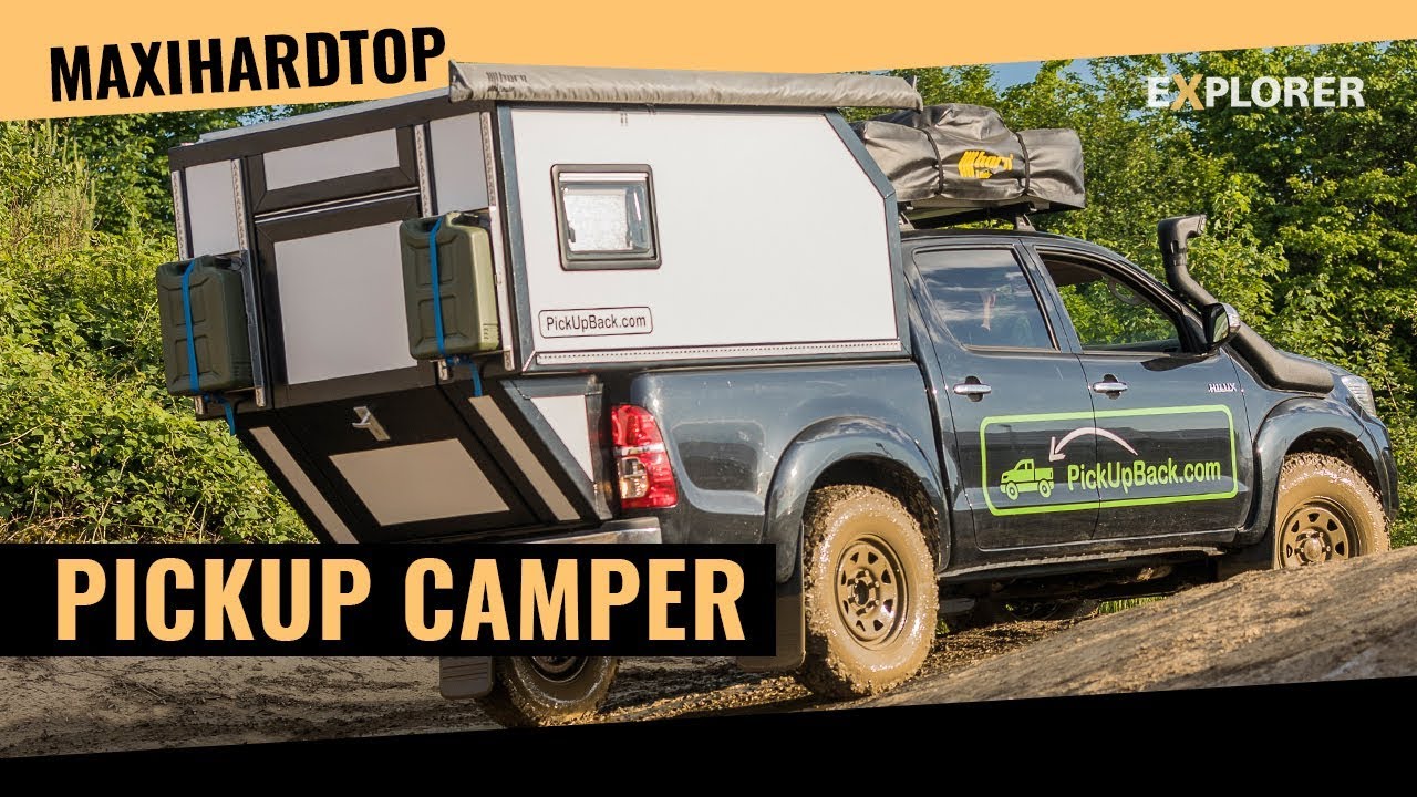 Pickup Camper Wohnkabine anders gedacht (Maxihardtop mit Bett)