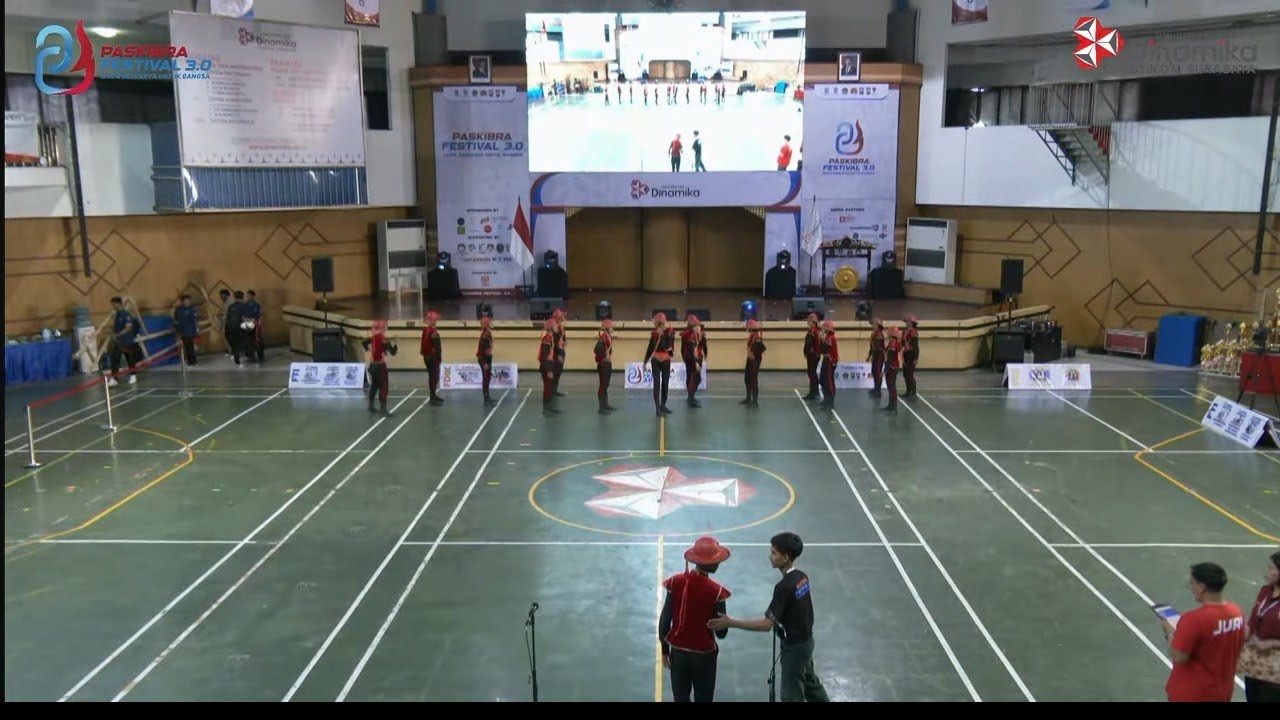 Penampilan Kreasi Paskibra SMPN 60 SURABAYA 