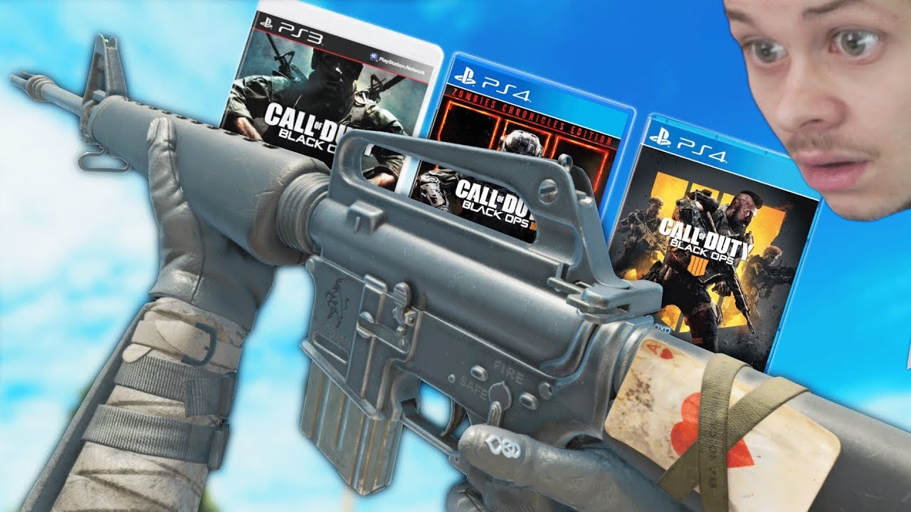 BO1 M16 vs BO3 M16 vs BO4 M16