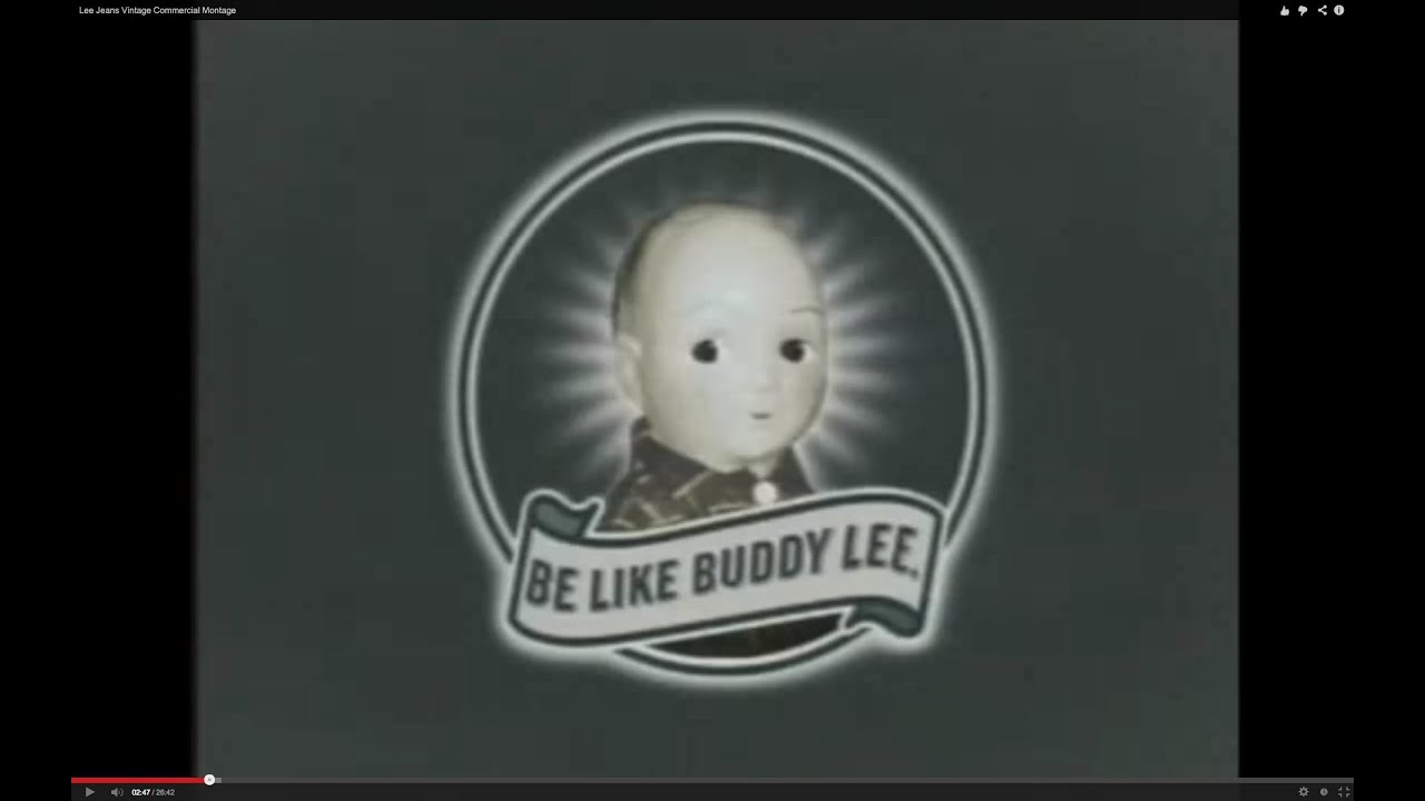 Lee Jeans - TV Ad - Commercials Montage (Buddy Lee, Dungarees, Get What Fits, etc.)